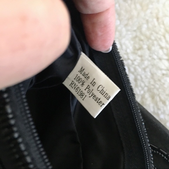 🆕 Beaded Satin Evening Bag w/Lipstick Case - Picture 4 of 7